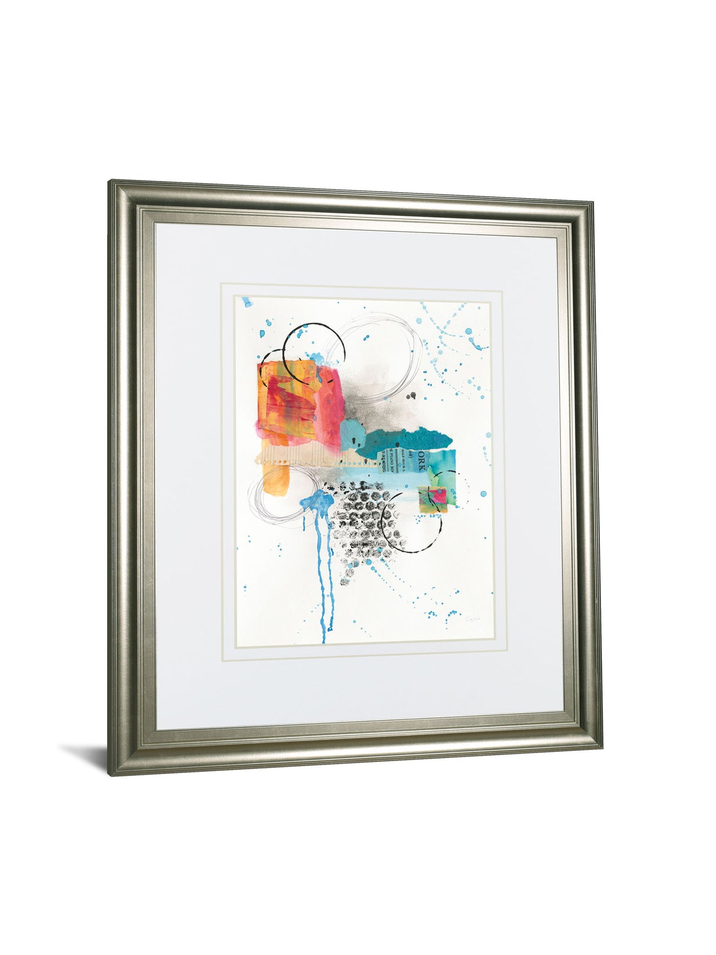 Abstract Skyline I By Courtney Prahl - White