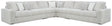 Furniture City - MS - Ashley Furniture - Stupendous Sectional - LAF 5-Piece Sectional with Chaise / Alloy - 25903S9