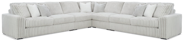 Furniture City - MS - Ashley Furniture - Stupendous Sectional - LAF 5-Piece Sectional with Chaise / Alloy - 25903S9