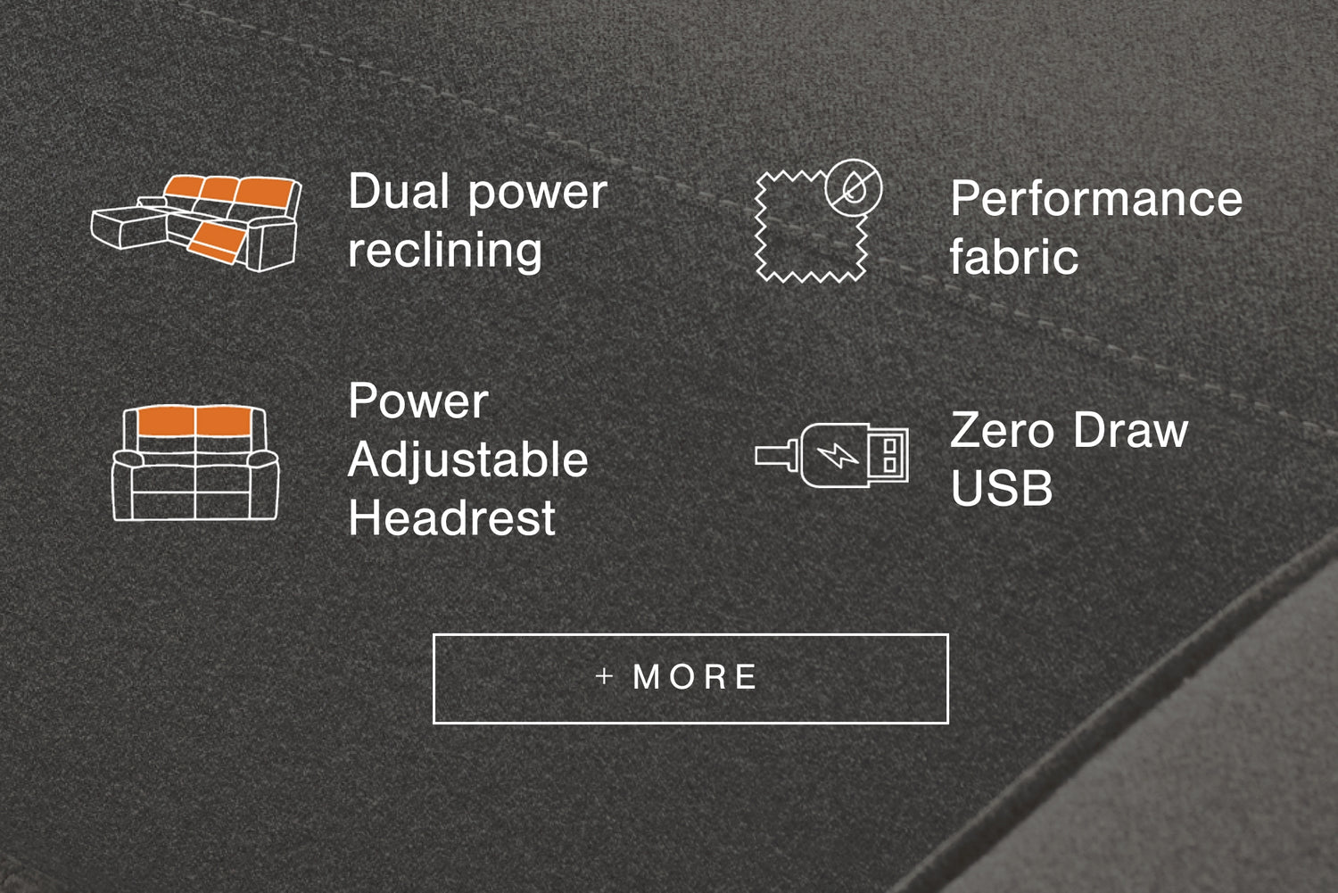 Furniture City - MS - Ashley Furniture - ModMax II Sectional - 3-Piece Power Reclining Sectional / Salt and Pepper - 65906S3