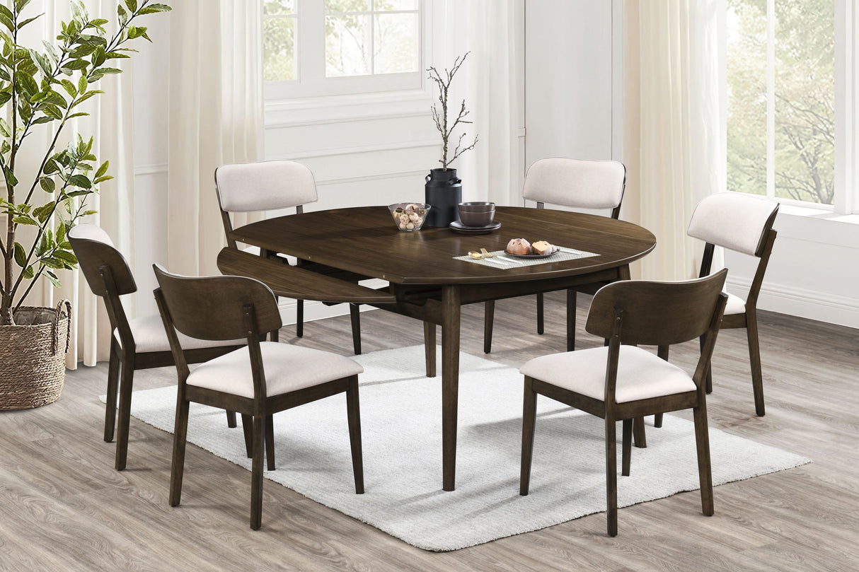 Rex - 65" Round Dining Table Set