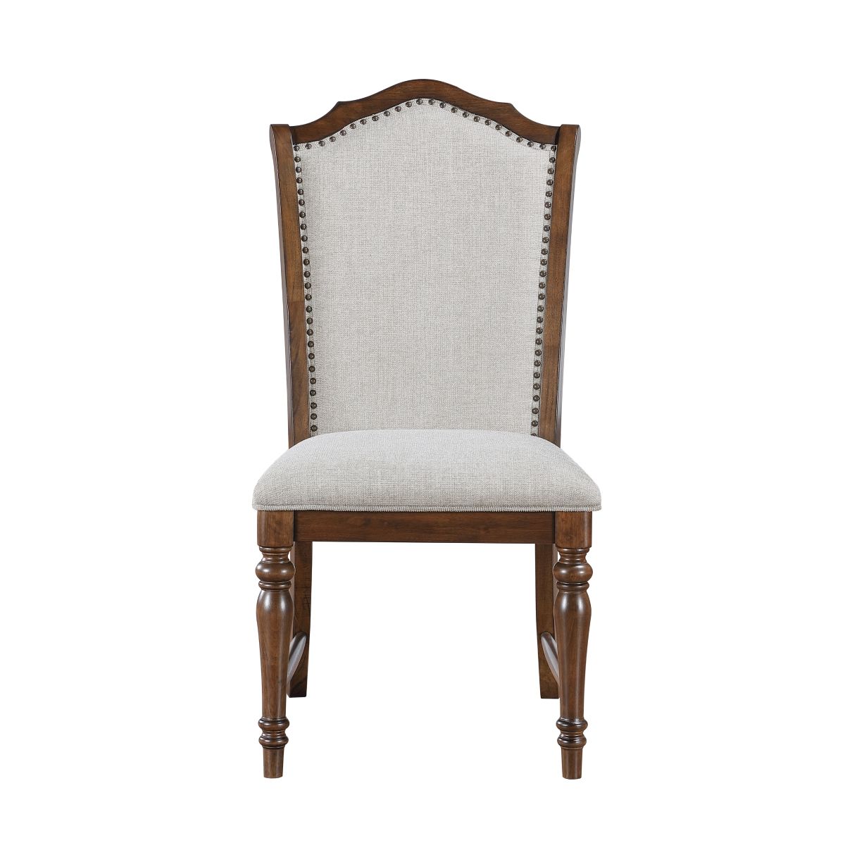 Rexford - 5 Piece Dining Room Set (Table & 4 Side Chairs) - Cherry / Gray
