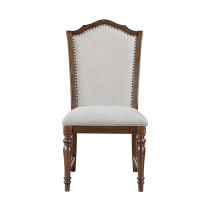 Rexford - 5 Piece Dining Room Set (Table & 4 Side Chairs) - Cherry / Gray