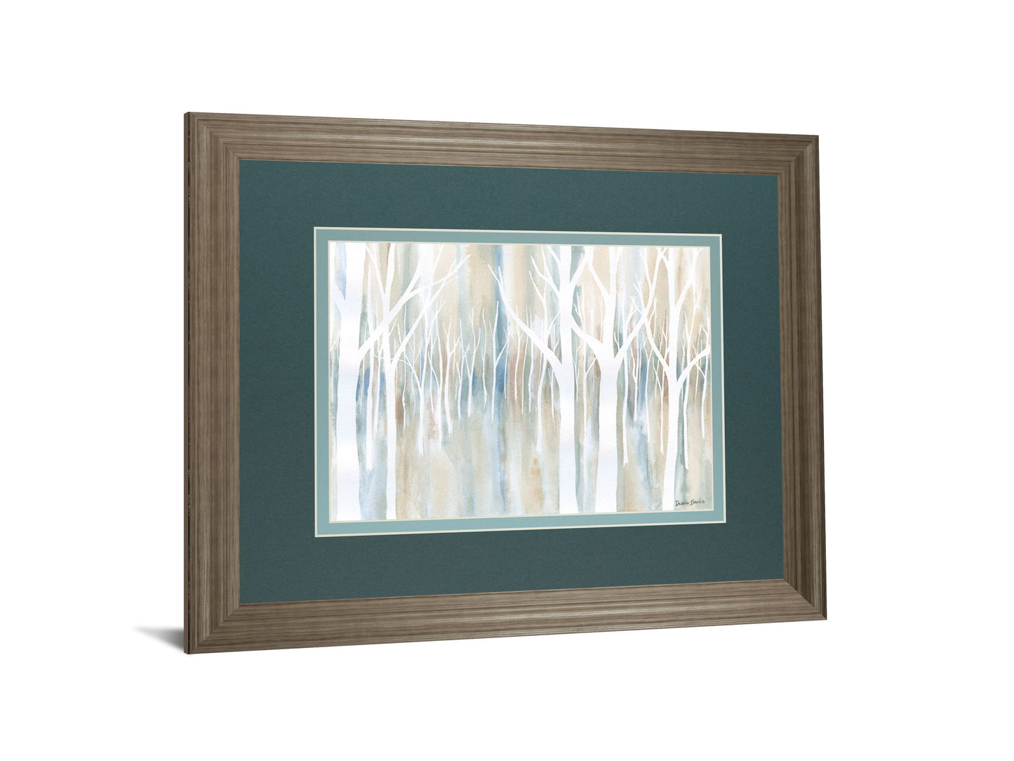 Mystical Woods By Debbie Banks - Framed Print Wall Art - Gray