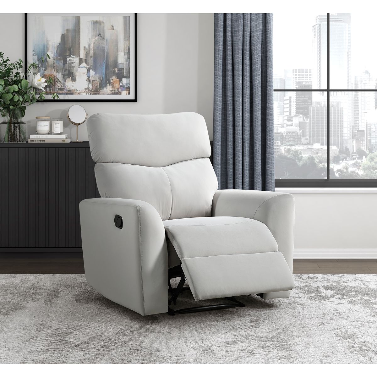 Preston - Reclining Chair - Gray