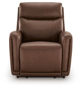 Pincara - Power AutoGlide Recliner With Adjustable Headrest