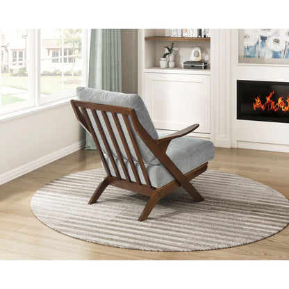 Lennox - Accent Chair - Dark Brown Frame