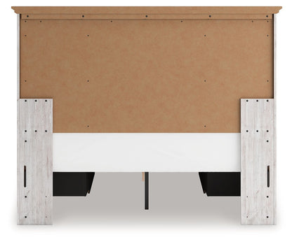 Makidern - Panel Storage Bed