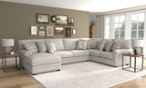 Livingston - Sectional With Comfort Coil Seating And Accent Pillows Included