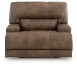 Beckley Place - Power Recliner With Adjustable Headrest - Earth