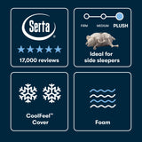 iSeries NXG - 12.5" Memory Foam Plush Mattress 2500