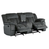 Laurelton - Double Glider Reclining Loveseat With Center Console