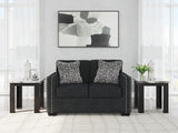 Furniture City - MS - Ashley Furniture - Jasmine Peaks Living Room - Loveseat / Coal - 2890435