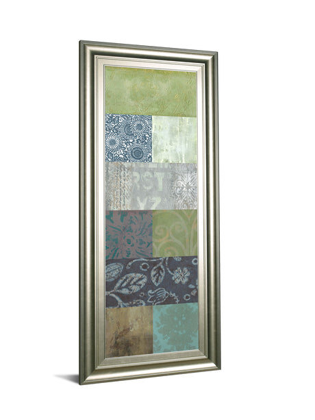 Zen Panel I By Vision Studio - Framed Print Wall Art - Dark Gray