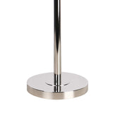 "Crystal Elegance II" Metal Table Lamp (Set of 2) - Polished Nickel / Clear Crystal