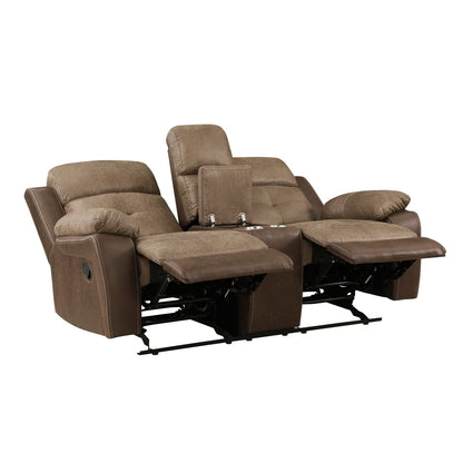 Glendale - Sofa & Loveseat - Brown