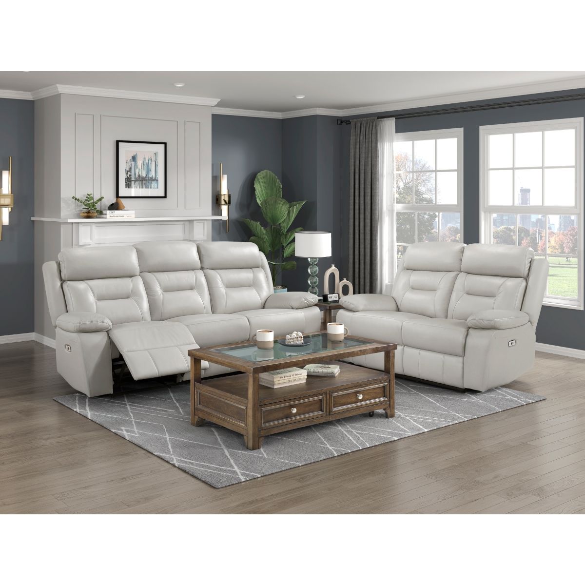 Laconia - Double Reclining Loveseat