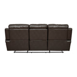 Marille - Double Reclining Sofa With Center Drop-Down Cup Holders