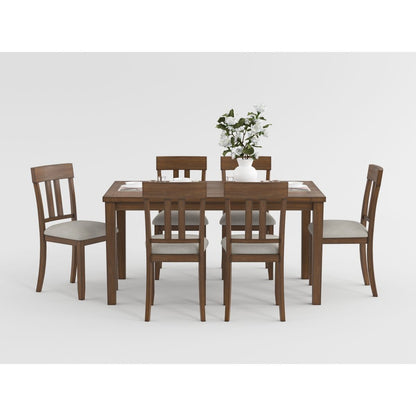Prineville - 7 Piece Dinette Set - Beige