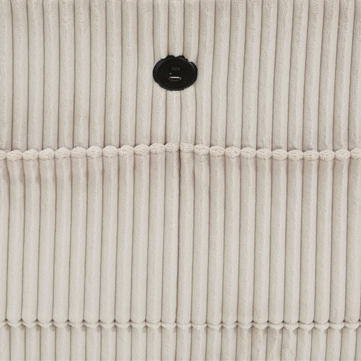 Walterboro - Loveseat With Storage, Storage Pouches And Charging Ports