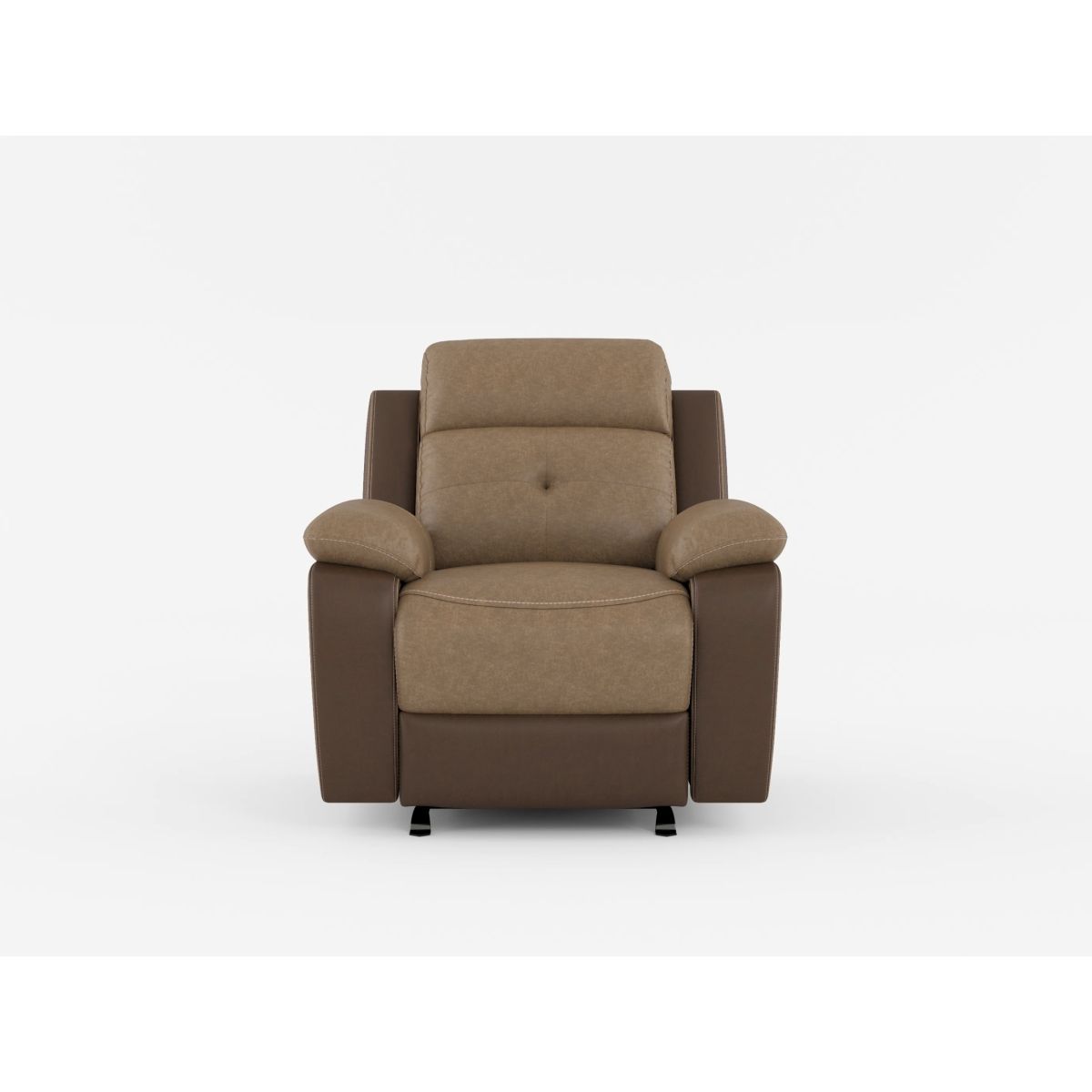 Glendale - Glider Reclining Chair - Brown