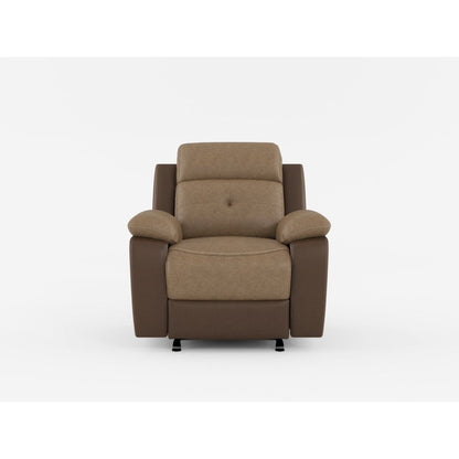 Glendale - Glider Reclining Chair - Brown