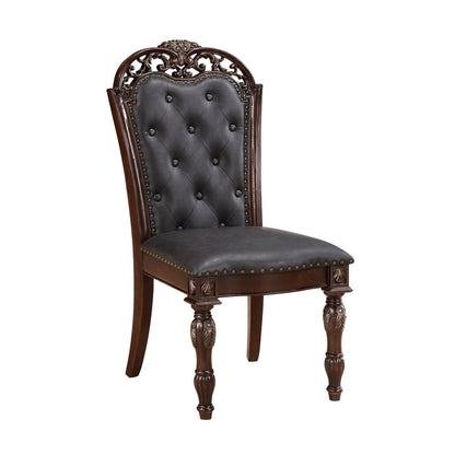 Adelina - 5 Piece Set (Table & 4 Side Chairs) - Cherry