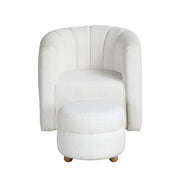Delaney - Swivel Chair With Ottoman