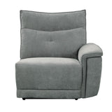 Tesoro - 3 Piece Power Double Reclining Loveseat - Dark Gray