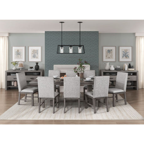 Gresham - Dining Table - Gray