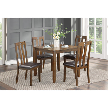 Weston - 5 Piece Pack Dinette Set - Brown