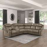 Centeroak - 3 Piece Reclining Sectional
