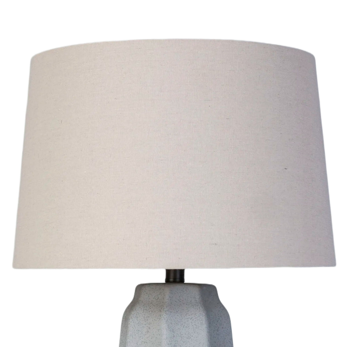 Speckled Stone Ceramic Table Lamp (Set of 2) - Speckled Soft Stone