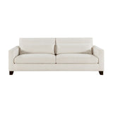 Zeke - 2 Piece Set (Sofa & Ottoman) - White