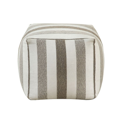 Easley - Cravat Pouf - Multicolor