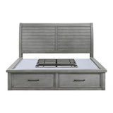 Logandale - Bed With Storage Footboard And Side Rails