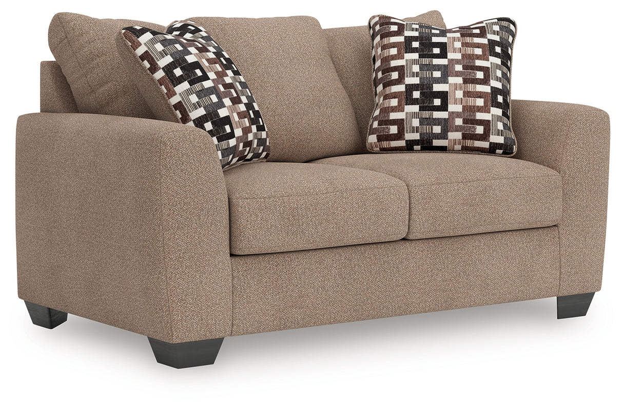 Furniture City - MS - Ashley Furniture - Triston-Peaks Living Room - Loveseat / Suede - 3020435