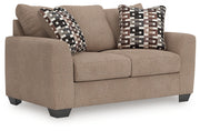 Furniture City - MS - Ashley Furniture - Triston-Peaks Living Room - Loveseat / Suede - 3020435