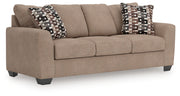 Furniture City - MS - Ashley Furniture - Triston-Peaks Living Room - Queen Sofa Sleeper / Suede - 3020439