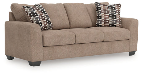 Furniture City - MS - Ashley Furniture - Triston-Peaks Living Room - Queen Sofa Sleeper / Suede - 3020439