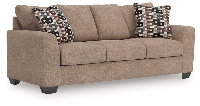Furniture City - MS - Ashley Furniture - Triston-Peaks Living Room - Queen Sofa Sleeper / Suede - 3020439