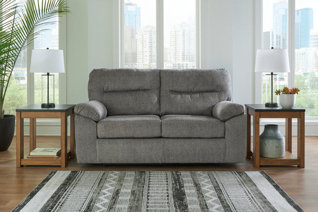 Furniture City - MS - Ashley Furniture - Bindura Living Room - Glider Loveseat / Mineral - 3030578