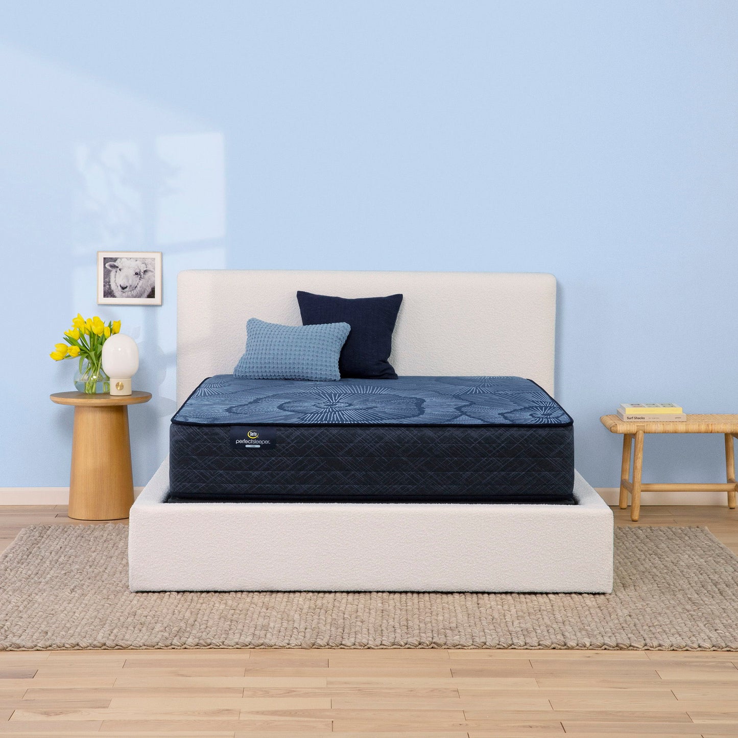 Perfect Sleeper - 12" Dazzling Night Hybrid Medium Mattress