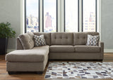 Furniture City - MS - Ashley Furniture - Mahoney Sectional - RAF 2-Piece Sectional with Chaise / Chocolate - 31005S1