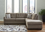 Furniture City - MS - Ashley Furniture - Mahoney Sectional - LAF 2-Piece Sectional with Chaise / Chocolate - 31005S2