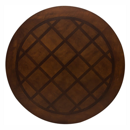Lordsburg - 5 Piece Set (Round Table & 4 Side Chairs) - Brown