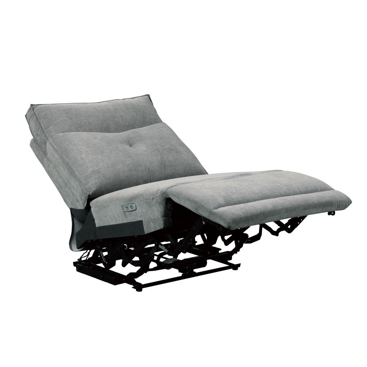 Tesoro - 3 Piece Power Double Reclining Sofa - Dark Gray