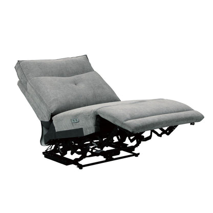 Tesoro - 3 Piece Power Double Reclining Sofa - Dark Gray