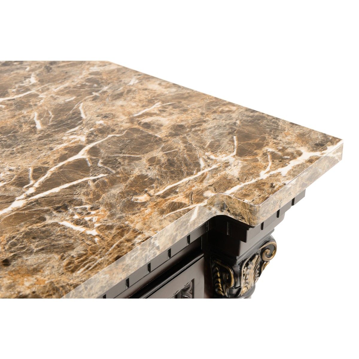 Russian Hill - Server With Faux Marble Top - Cherry