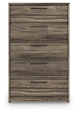 Elbrim - Five Drawer Chest - Brown